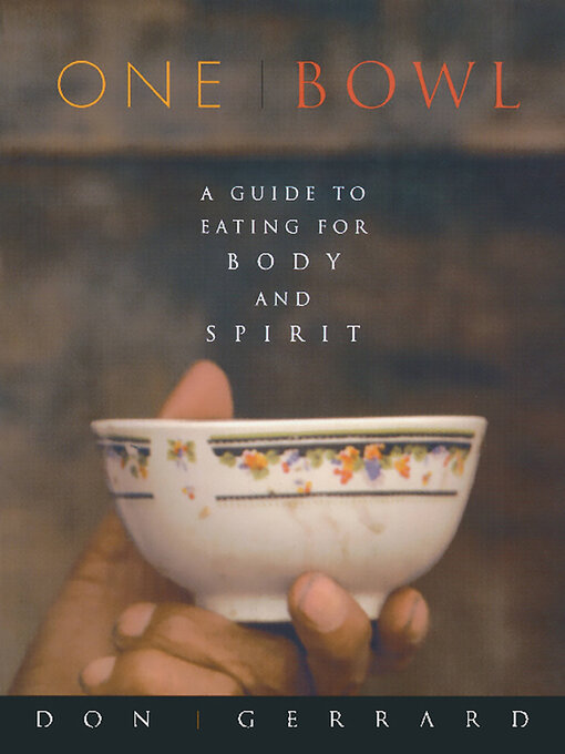 Title details for One Bowl by Don Gerrard - Available